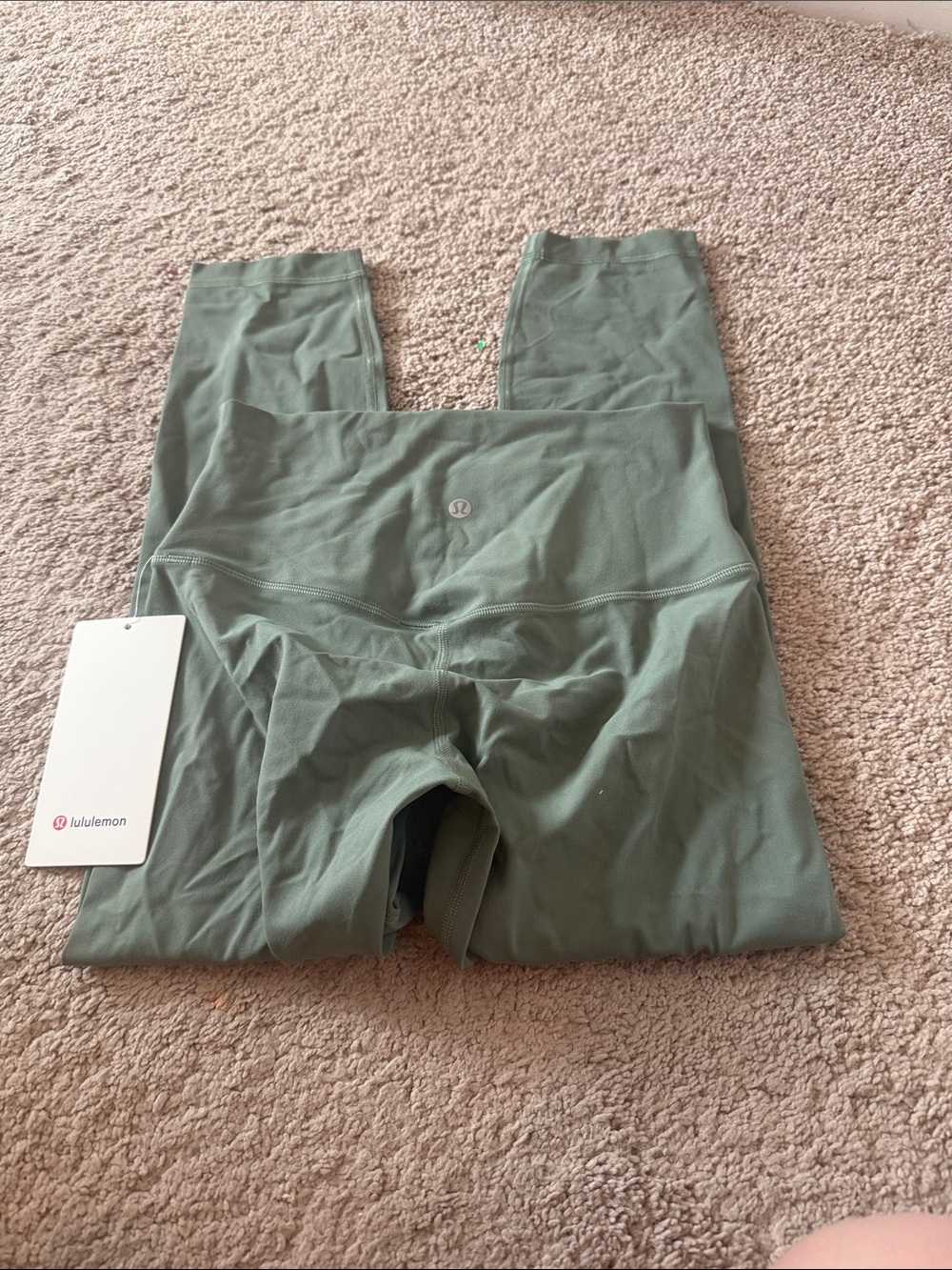 lululemon athletica High-Rise Leggings in Sage Green 23” - Picture 5 of 7